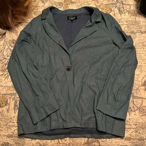 Lulus blue blazer